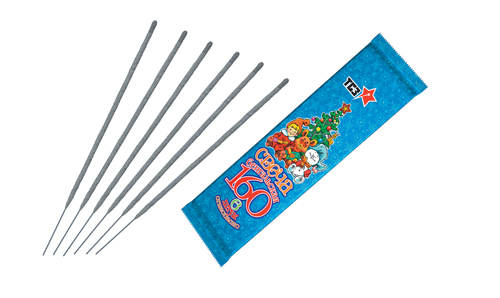  Бенгальские свечи 6 шт 160 мм в пакете  в Малгобеке